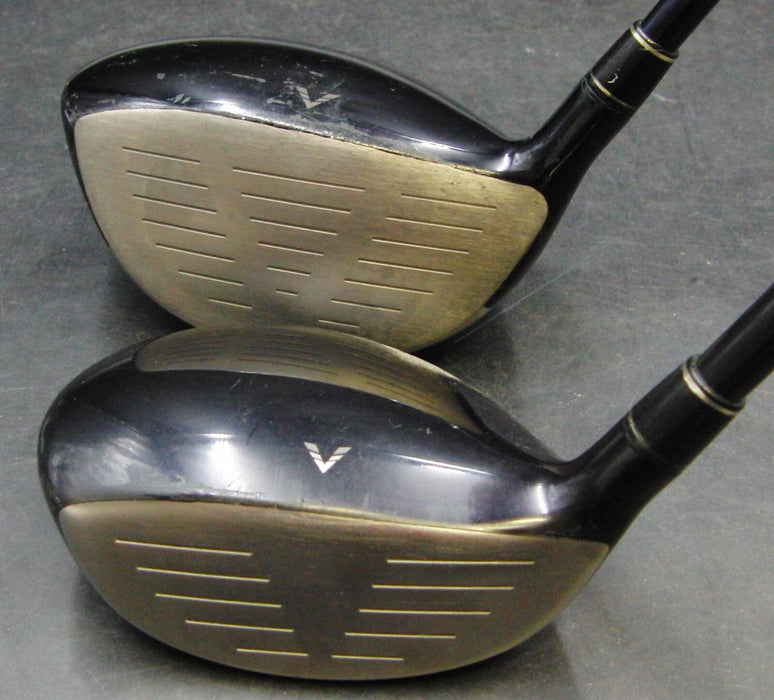 Set of 2 Bridgestone ViQ Driver + 3 Wood Regular Graphite Shafts