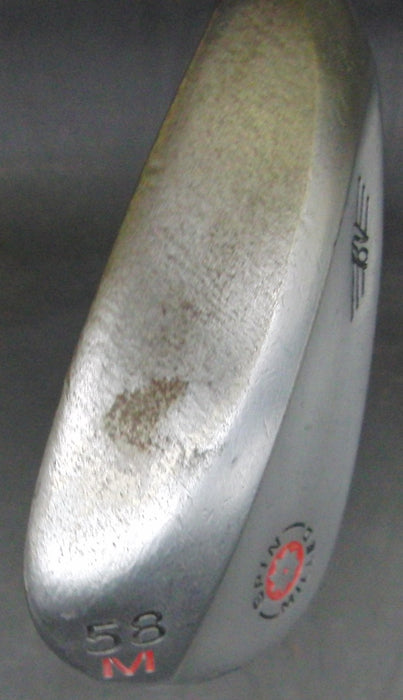 Titleist Vokey TVD58 Spin Milled 58° Sand Wedge Regular Steel Shaft Iomic Grip