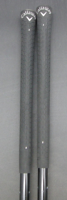 Set of 2 Callaway Razr X 3 + 4 Hybrids Uniflex Graphite Shafts Callaway Grips*