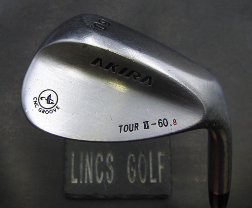 Akira Tour II 60° Lob Wedge Regular Steel Shaft Akira Grip