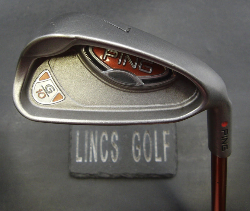 Ping G10 Red Dot 7 Iron Stiff Graphite Shaft Ping Grip