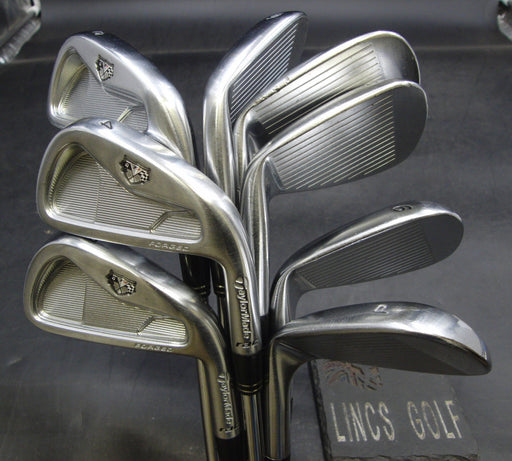 Set of 8x TaylorMade rac TP Forged Irons 3-PW Stiff Steel Shafts*