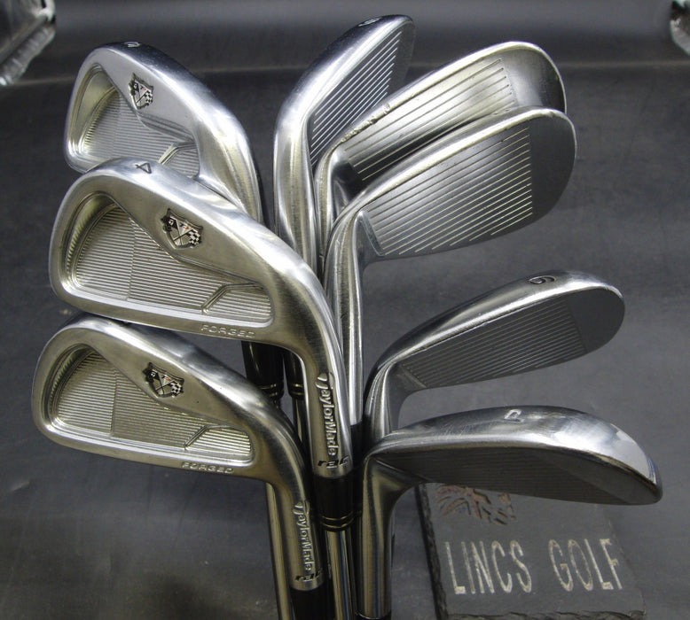 Set of 8x TaylorMade rac TP Forged Irons 3-PW Stiff Steel Shafts*