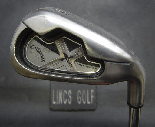 Callaway X18 Pro Series 6 Iron Stiff Steel Shaft Iomic Grip