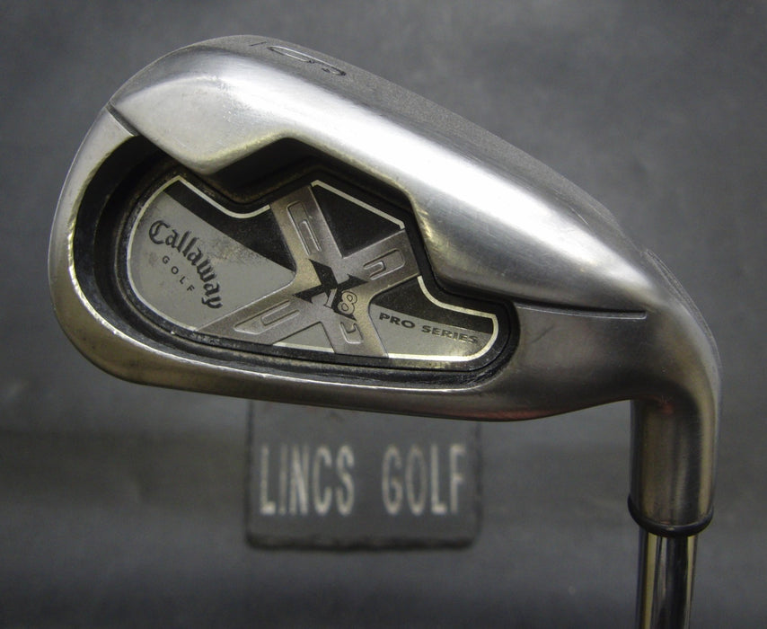 Callaway X18 Pro Series 6 Iron Stiff Steel Shaft Iomic Grip