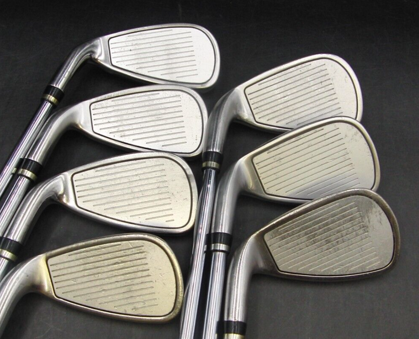 Set of 7 x Cobra King UFI Irons 4PW Stiff Steel Shafts Cobra Grips*