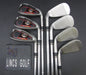 Set of 7x TaylorMade Burner Plus 4-PW Irons Stiff Steel Shafts TaylorMade Grips