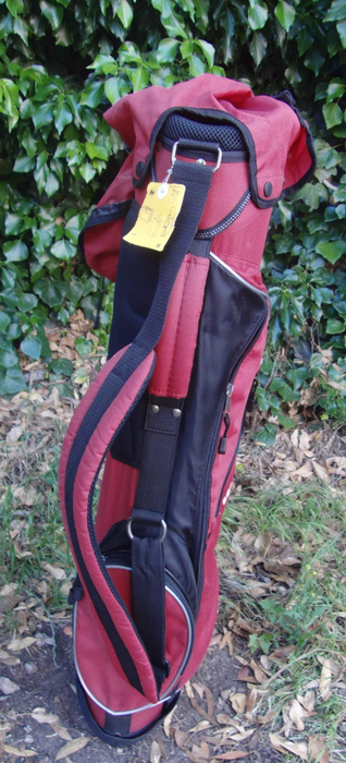 4 Division Fit Way Golf Stand Cart Carry Trolley Golf Clubs Bag**