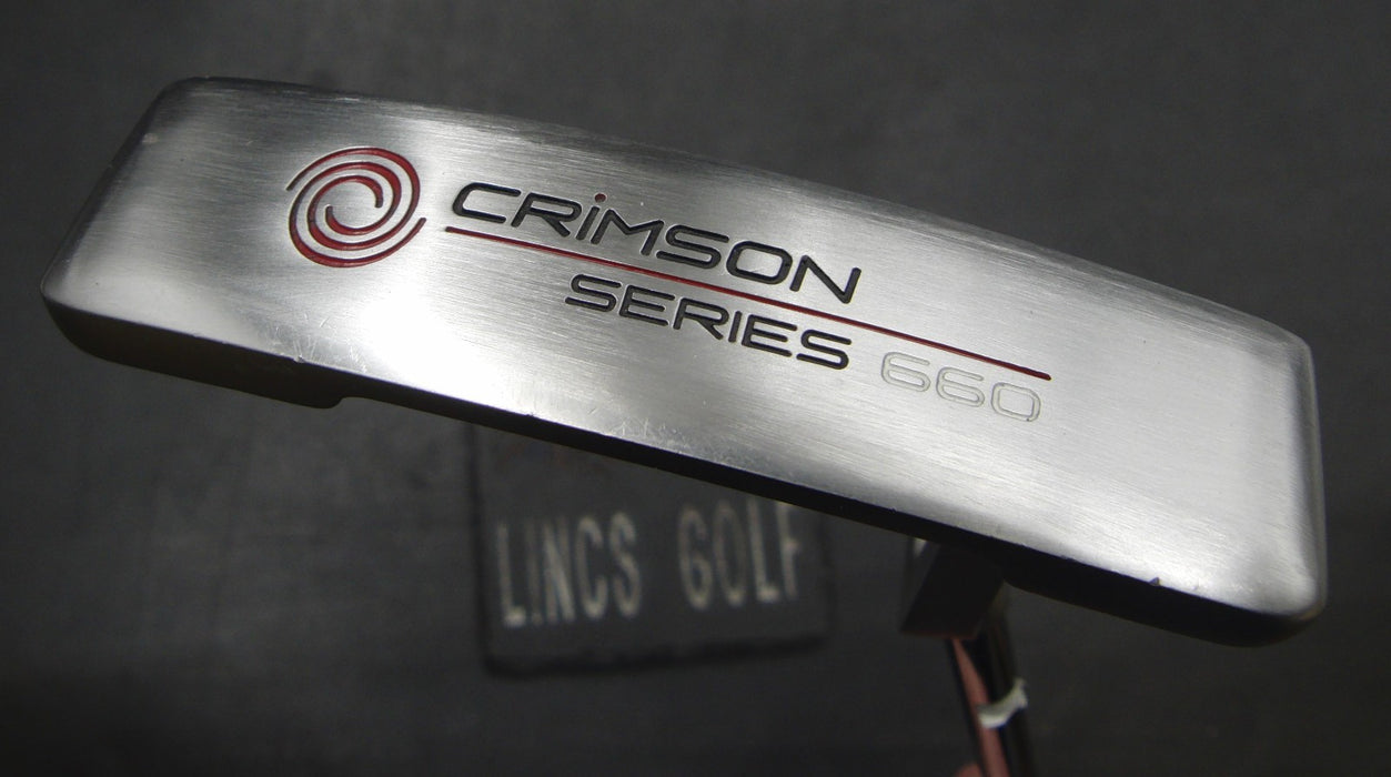 Odyssey Crimson Series 660 Putter 87cm Length Steel Shaft PSYKO Grip