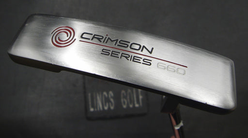 Odyssey Crimson Series 660 Putter 87cm Length Steel Shaft PSYKO Grip