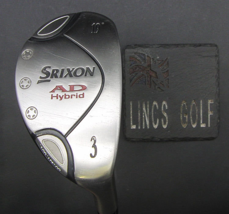 Srixon AD 19° 3 Hybrid Stiff Graphite Shaft Srixon Grip