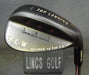 Top Lanking T.L.W Straight Neck 60° Lob Wedge Stiff Steel Shaft Black Grip