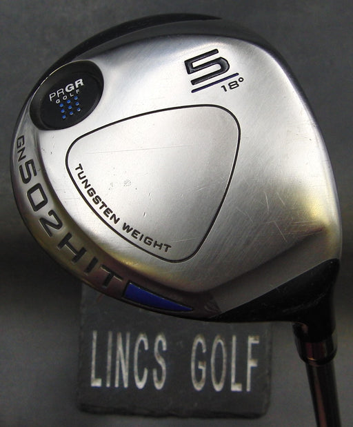 PRGR GN SO2 Hit 18° 5 Wood Regular Graphite Shaft PRGR Grip