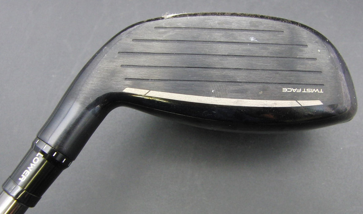 TaylorMade Qi10 Rescue 22° 4 Hybrid Stiff Graphite Shaft Lamkin Grip