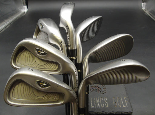 Set of 7x TaylorMade rac r7 Ti Irons 5-SW Regular Graphite Shafts T/Made Grips