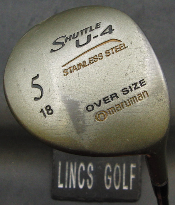 Maruman Shuttle U4 18° 5 Wood Regular Graphite Shaft Black Grip