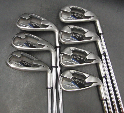 Set of 7 x Callaway WarBird 5-SW Uniflex Steel Shafts Callaway Grips