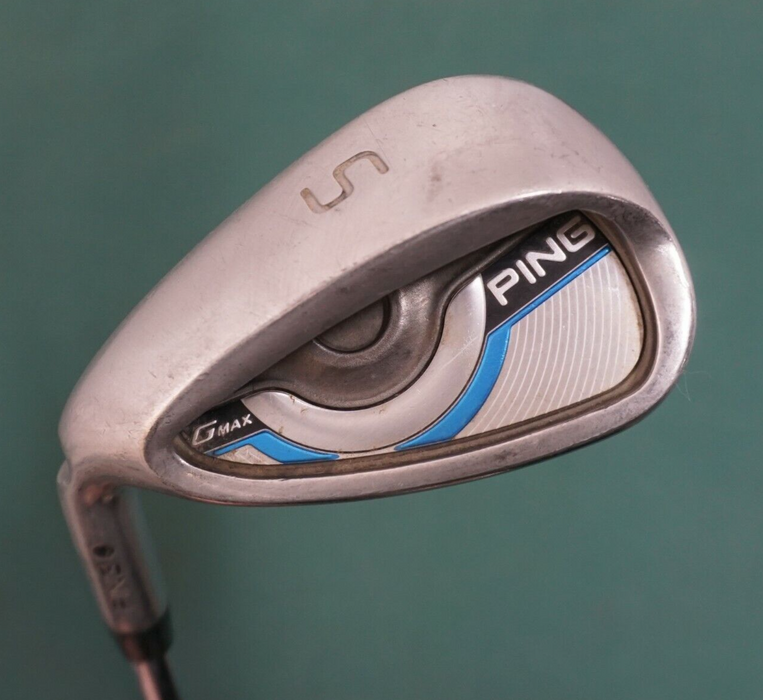 Left-Handed Ping G Max Black Dot Sand Wedge Regular Steel Shaft Ping Grip