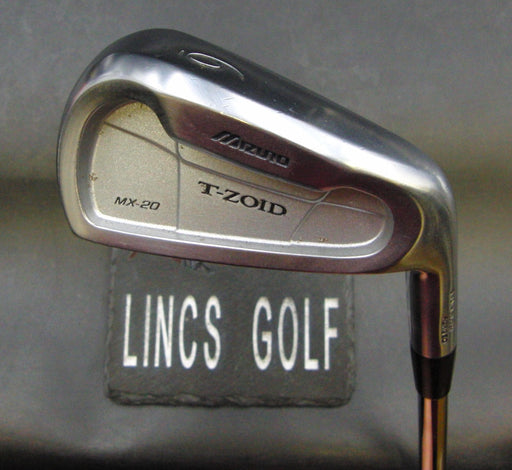 Mizuno T-Zoid MX-20 Forged 6 Iron Stiff Steel Shaft Black Grip