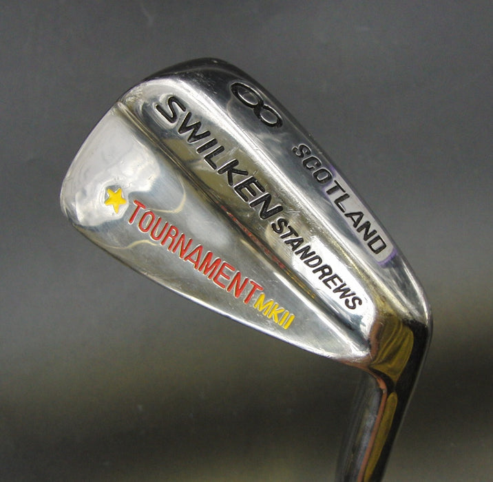 SWILKEN Standrews Tournament MK II Scotland 8 Iron Regular Steel Shaft Avon Grip