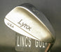 Lynx USA Stainless Sand Wedge Regular Steel Shaft Avon Grip