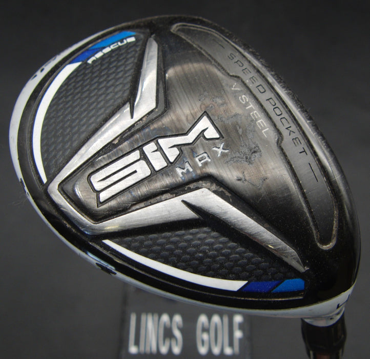TaylorMade SIM MAX 4 Hybrid Stiff Graphite Shaft Golf Pride Grip