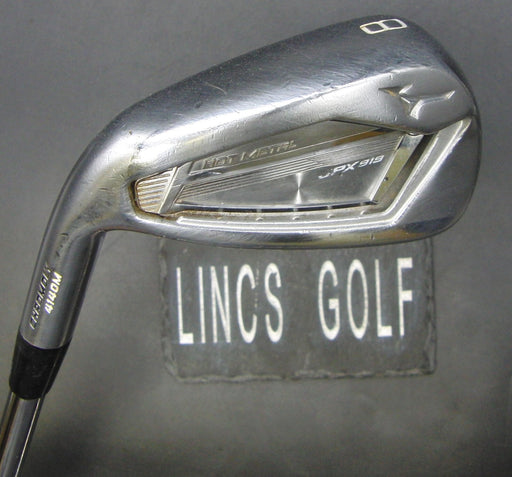 Left-Handed Mizuno JPX 919 Hot Metal 8 Iron Stiff Steel Shaft Tour Velvet Grip