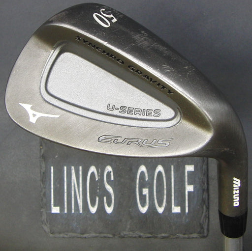 Mizuno Eurus U-Series 50° Gap Wedge Wedge Flex Graphite Shaft Mizuno Grip