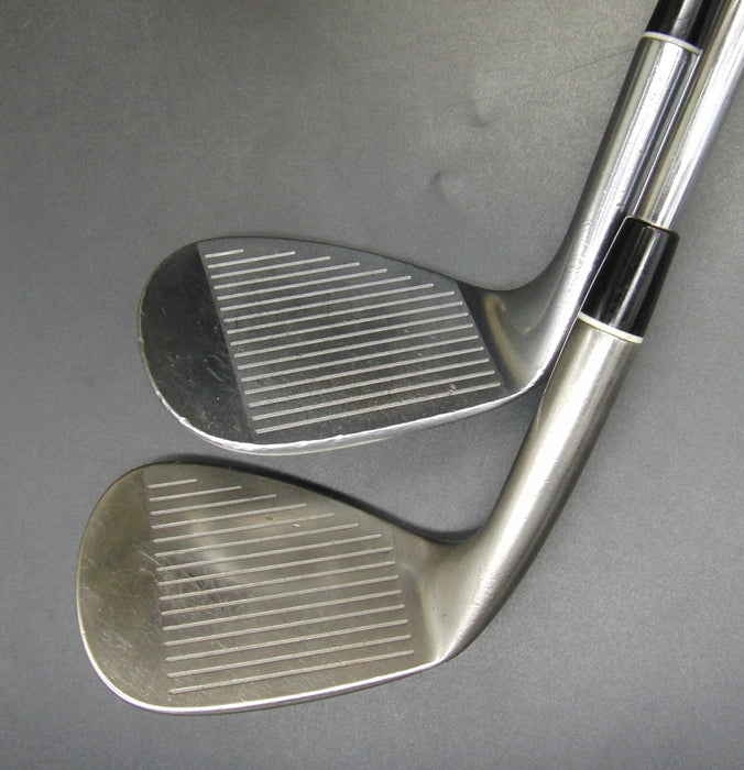 Set of 2 Fourteen MT28 J.SPEC Gap & V5 Forged Sand Wedges Wedge Steel Shafts