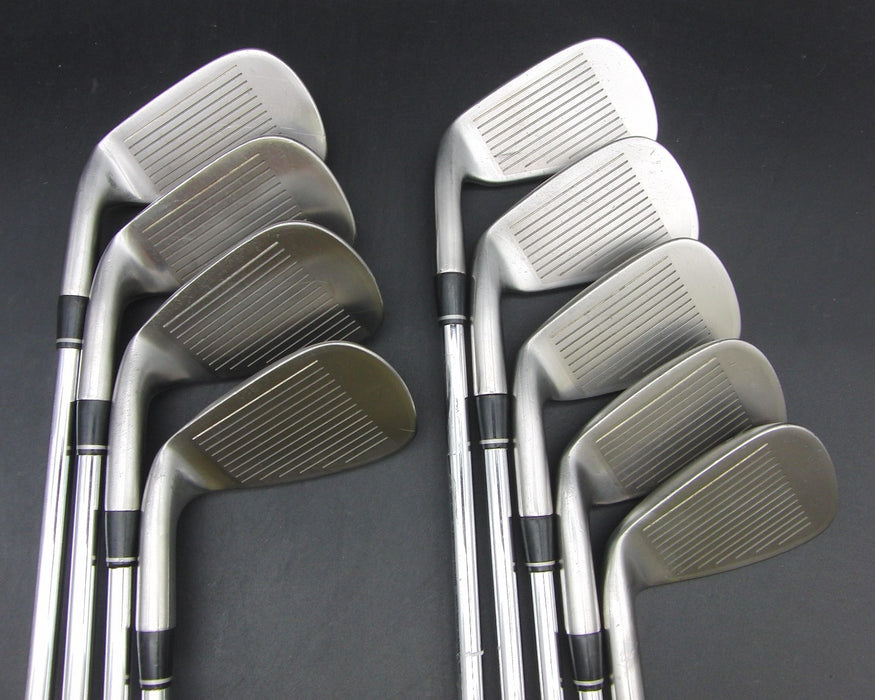 Set of 9x Nike Pro Combo Ti Face 4-SW + AW Irons Stiff Steel Shafts Nike Grips