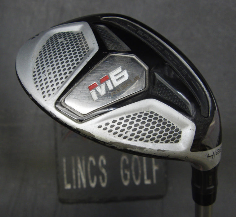 TaylorMade M6 22° 4 Hybrid Regular Graphite Shaft Golf Pride Grip*