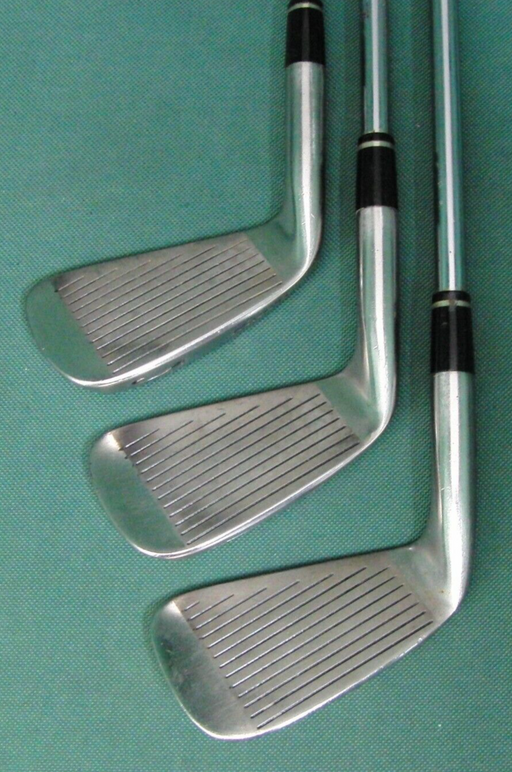 Set of 3 x Mizuno Center Flag Irons 3-5 Regular Steel Shafts Mizuno Grips