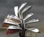 Set of 9 x Epon Irons 3-SW Regular Steel Shafts Mixed Grips