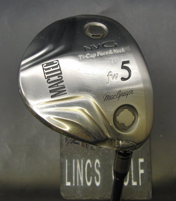 Macgregor Mactec NVG 18° 5 Wood Stiff Graphite Shaft Golf Pride Grip