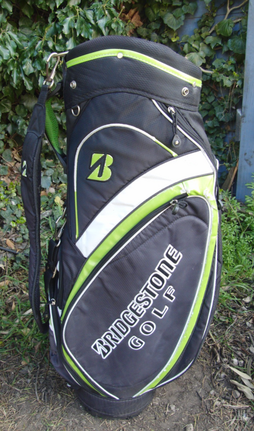 5 Division BridgeStone Golf Cart Carry Trolley Golf Clubs Bag*