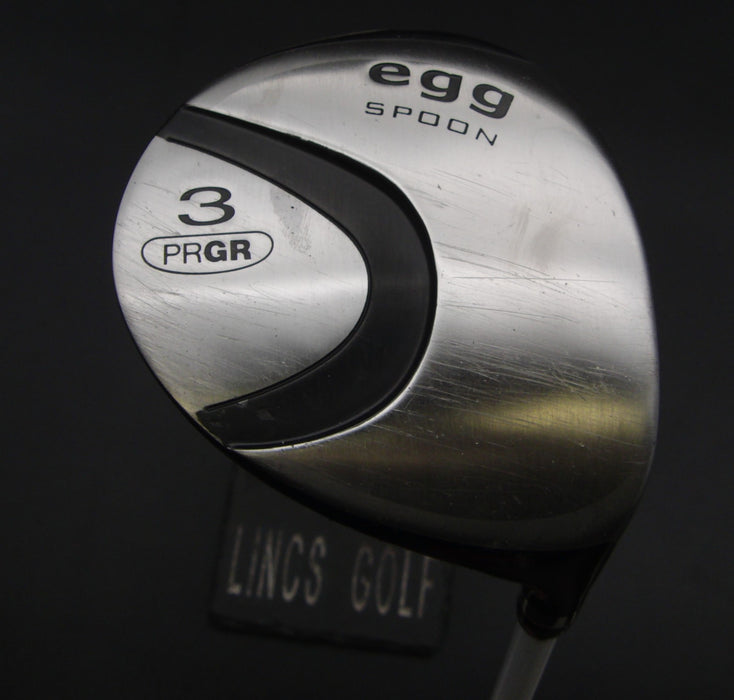 PRGR Egg Spoon 3 Wood Stiff Graphite Shaft Golf Pride Grip