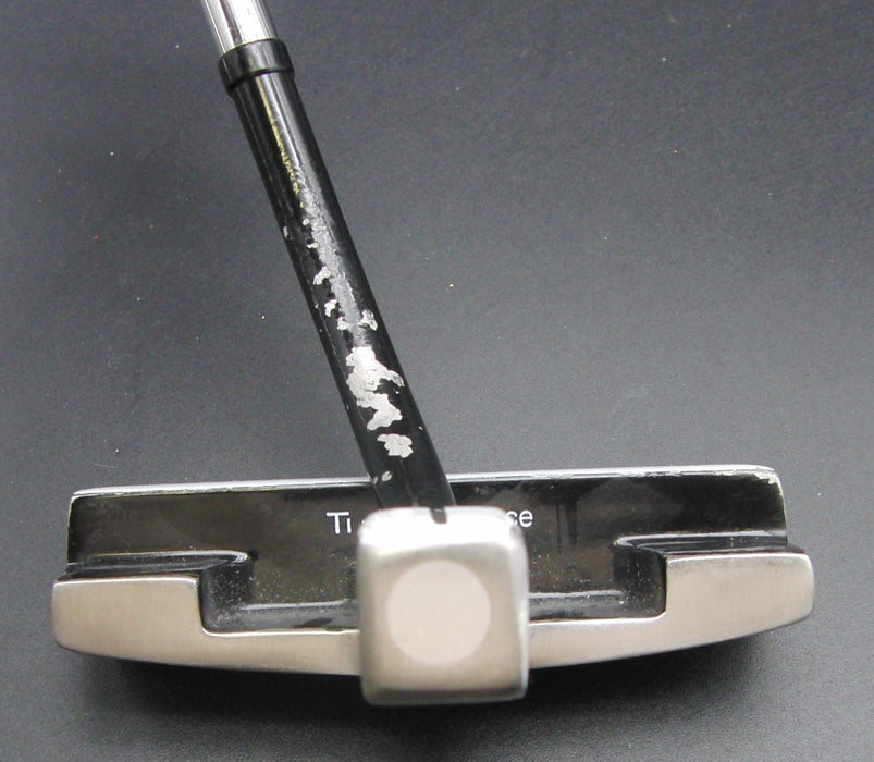 AMC Balance White Polymer Putter Steel Shaft 84cm Length Golf Pride Grip