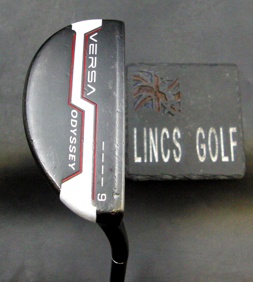 Odyssey Versa 9 Putter 87cm Playing Length Steel Shaft Nex Grip*