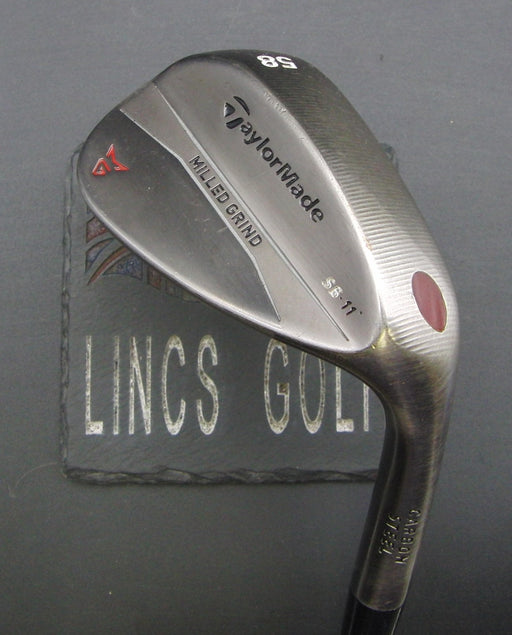 TaylorMade Milled Grind 58° Sand Wedge Regular Steel Shaft Golf Pride Grip