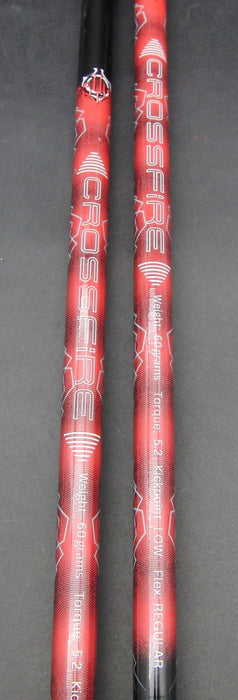 Set of 2 TaylorMade V Steel 15° 3 Wood + 18° 5 Wood Regular Graphite Shafts