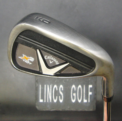 Callaway X2 Hot 9 Iron Regular Steel Shaft Golf Pride Grip