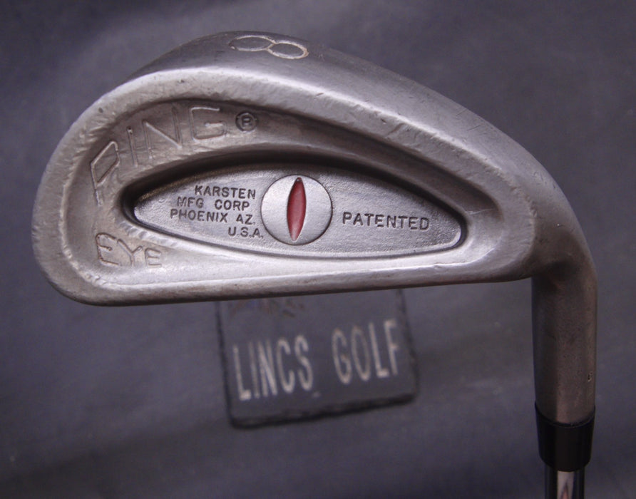 Ping Eye Red Dot 8 Iron Regular Steel Shaft PGM Grip