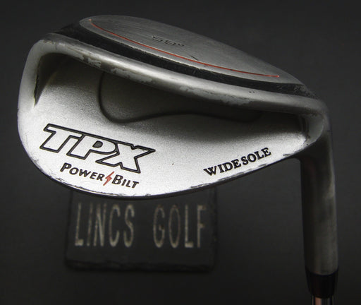 Power Bilt TPX Wide Sole 59° Sand Wedge Regular Steel Shaft Power Bilt Grip