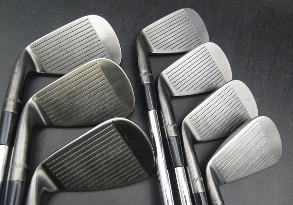 Set of 7x Adams Idea Pro a12 4-PW Irons Stiff Steel Shafts Golf Pride Grips
