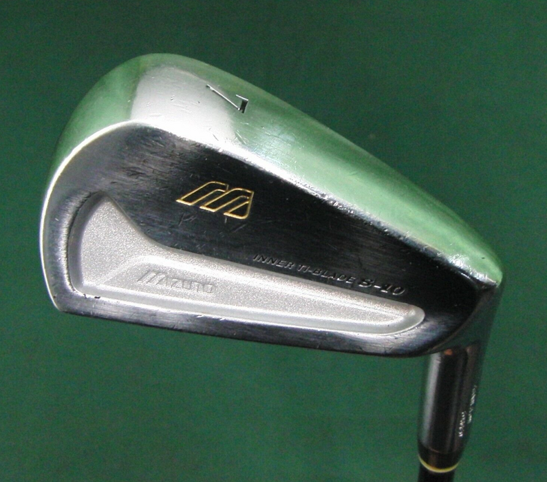 Mizuno S-10 GF Forged 7 Iron Stiff Graphite Shaft Royal Grip