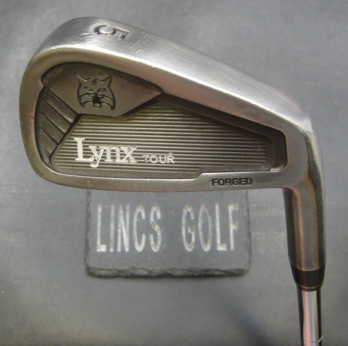 Lynx Tour Forged 5 Iron Regular Steel Shaft Lynx Grip