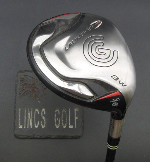 Cleveland Launcher High MOI 15° 3 Wood Stiff Graphite Shaft Cleveland Grip