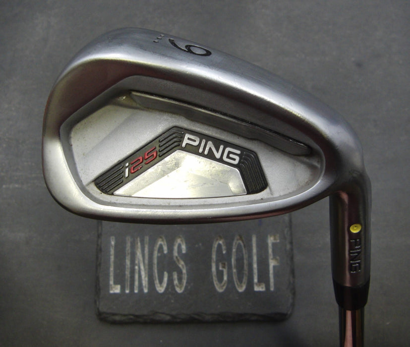 Ping i25 Yellow Dot 9 Iron Regular Steel Shaft Ping Grip