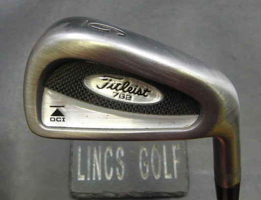 Titleist 762 DCI 6 Iron Stiff Steel Shaft Titleist Grip