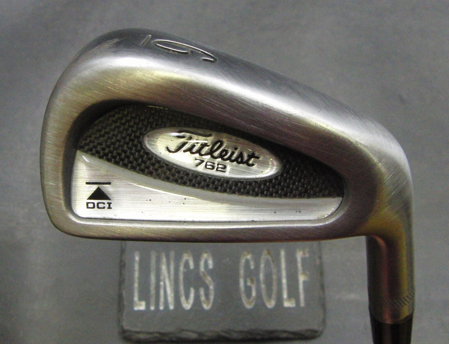 Titleist 762 DCI 6 Iron Stiff Steel Shaft Titleist Grip